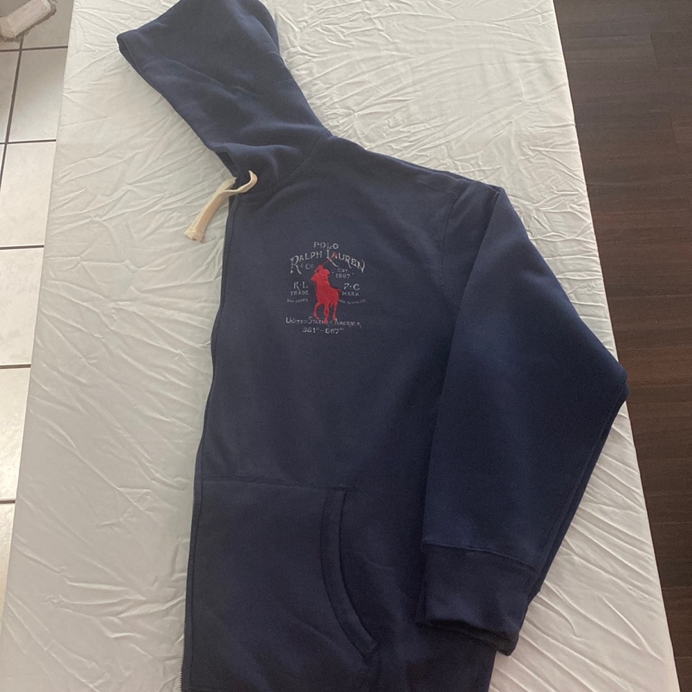 Navy Blue Polo Ralph Lauren Hoodie
